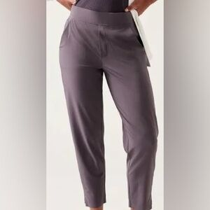 Athleta Brooklyn Ankle Pnt Dusty Purple